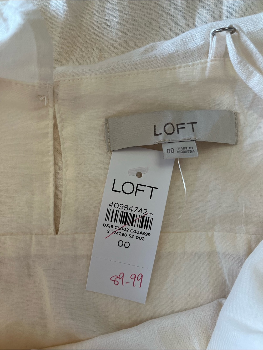 Ivory Ruffle Off-Shoulder Sundress - Picture 5 of 15